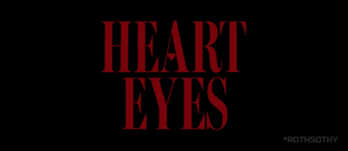 Person Eyes With Red Hearts