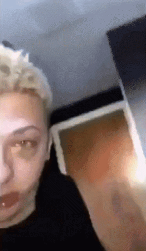 Person Face With Shadow GIF