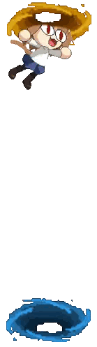 Person Falling Into Hole