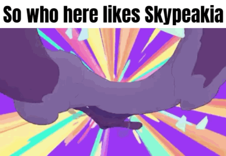 Person Flying Through Air With Skypeaksia