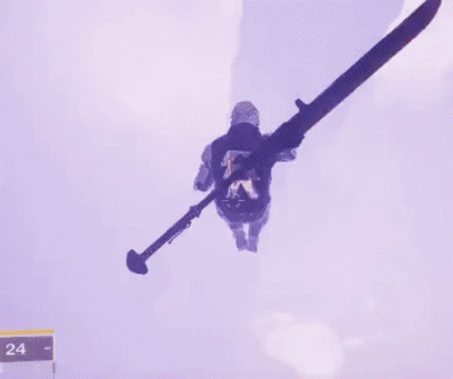 Person Flying With Sword In Video Game 24 GIF