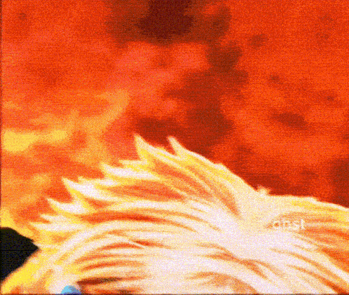 Person Hair With Ghost Written GIF