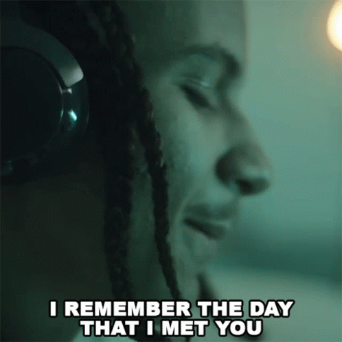Person Headphones I Remember The Day I Met You