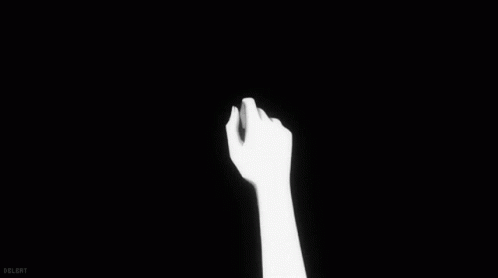 Person Holding Another Person's Hand in Black and White