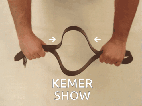Person Holding Brown Belt Kemer Show GIF
