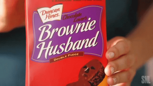 Person Holding Brownie Husband Double Fudge