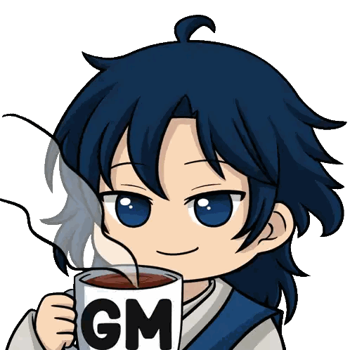 Person Holding Cup Saying EGM