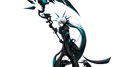 Person Holding Dragon Spear
