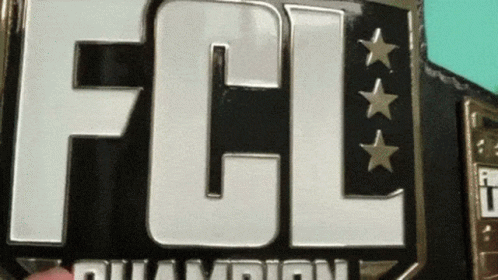 Person Holding FCL Championship Belt