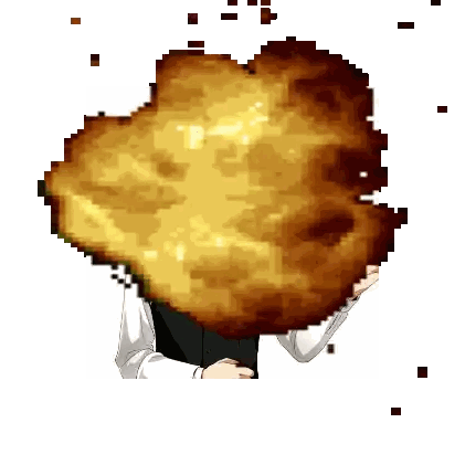 Person Holding Food in Front of Face
