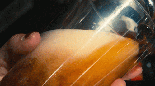 Person Holding Glass of Beer With Foam