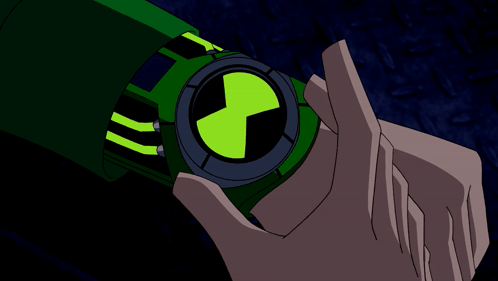 Person Holding Green And Yellow Watch With Star GIF