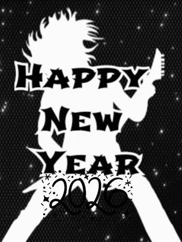 Person Holding Guitar Happy New Year 2016