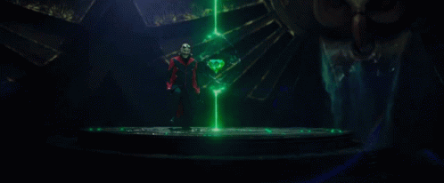 Person Holding Large Green Crystal GIF