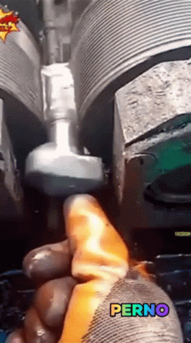 Person Holding Metal Perno GIF
