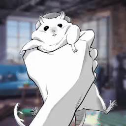 Person Holding Mouse