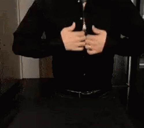 Person Holding Old Fashioned Sign GIF