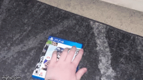 Person Holding PS4 Video Game