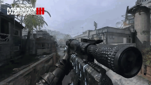 Person Holding Sniper Rifle Modern Warfare