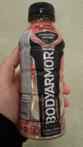 Person Holding Strawberry Banana Body Armor