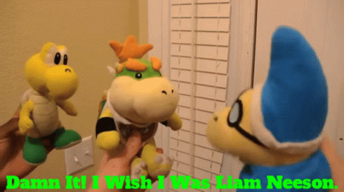 Person Holding Stuffed Animal Saying Damn It