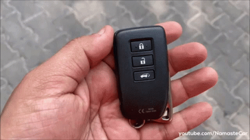Person Holding Toyota Car Key