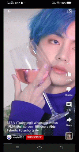 Person Holding Wine Glass GIF