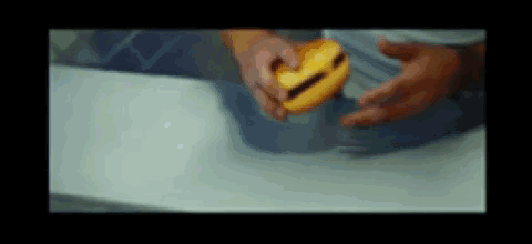 Person Holding Yellow Object