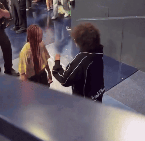 Person In Black Hoodie Saying I Love NY GIF