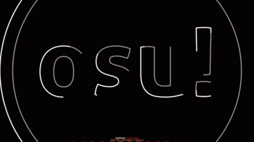 Person in Bunny Ears and Hoodie Saying Hop On Osu