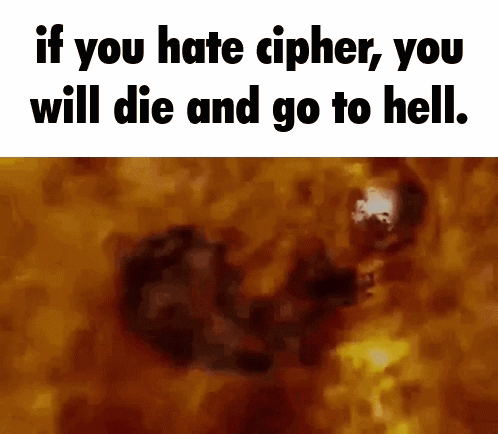 Person In Fire Saying Hate Cipher Die Go To Hell GIF