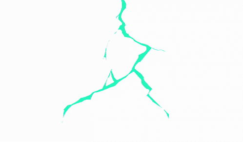Person In Green Coat Cartoon GIF