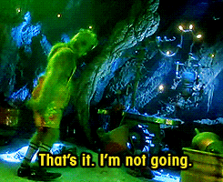 Person in Green Costume Saying That's It I'm Not Going