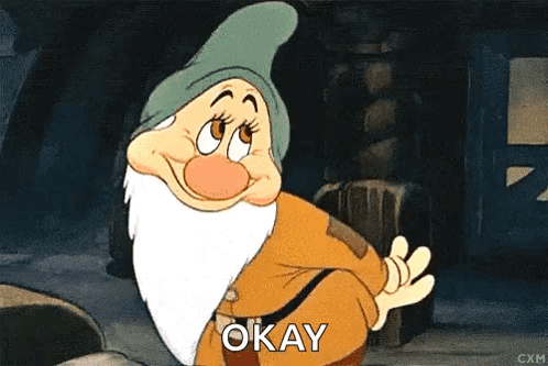 Person in Orange Costume Saying I'm Bashful