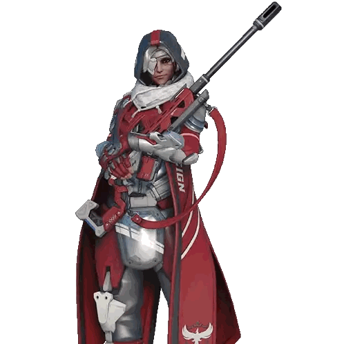 Person in Pink and Blue Holding Rifle