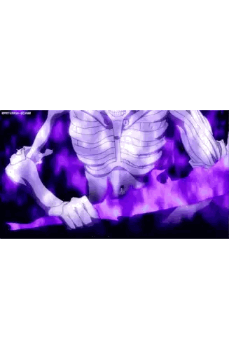 Person in Purple Skirt Surrounded by Lightning