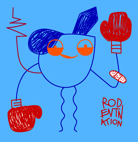 Person in Red Boxing Gloves Rod Evin Action