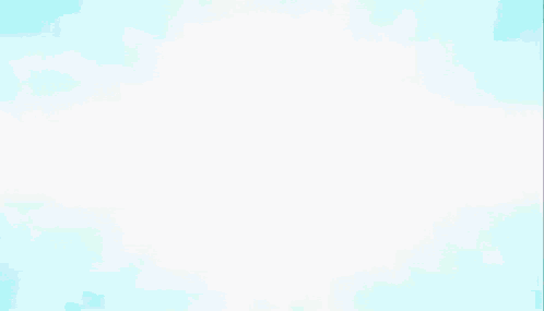 Person in White Frame Blue Background