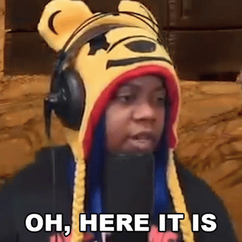 Person in Winnie the Pooh Hat and Headphones Says Oh Here It Is