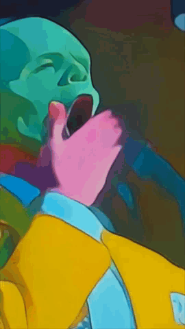 Person in Yellow Jacket