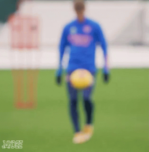 Person Kicking Soccer Ball Jaydee GIF
