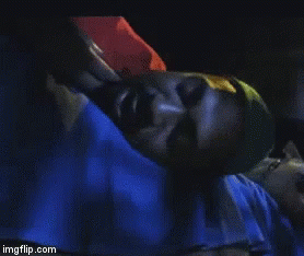 Person Laying On Bed With Blue Blanket Imgflip.com GIF