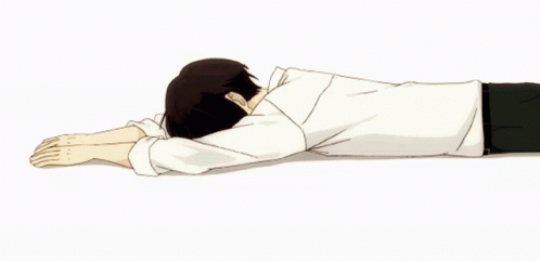 Person Laying on Floor