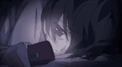 Person Lying Down Holding Flashlight In Dark Room GIF