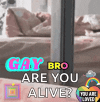 Person Lying on Bed Gay Bro Are You Alive