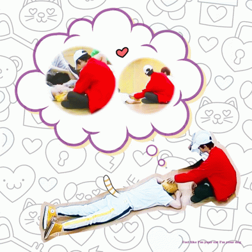 Person Lying On Ground Feel Like Your Dog GIF
