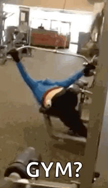 Person Lying on Gym Machine with Crossed Legs