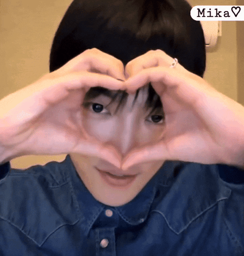 Person Making Heart Shape With Hands Mika