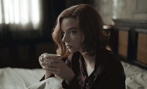 Person Playing Chess With Netflix Logo GIF