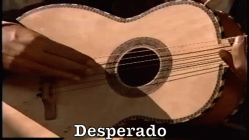 Person Playing Guitar Desperado GIF
